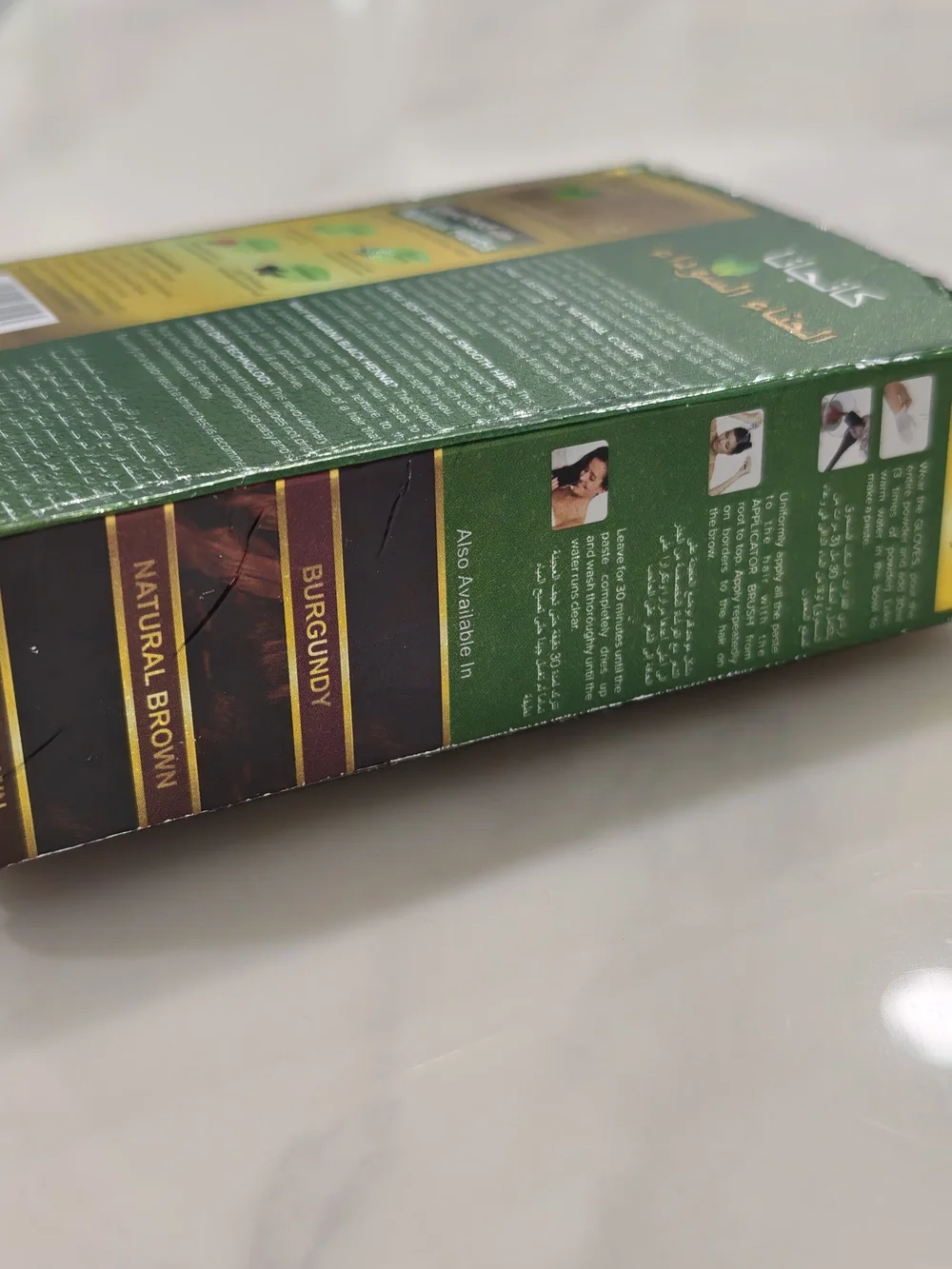 Kangana Black Henna Powder with Amla & Aloe Vera, Grey Coverage, 6 Pouches